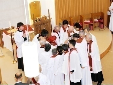 司祭・執事按手式